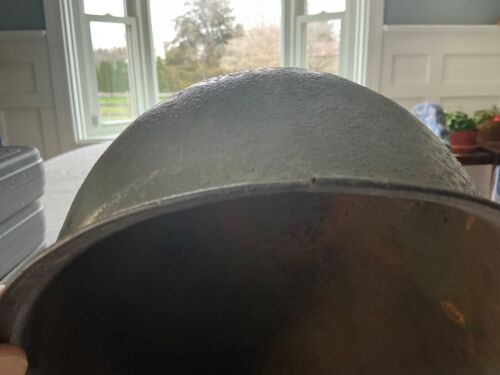 WW2 Rear Seam US HELMET M1 GI Army Navy USMC WWII VG CONDITION FAST SHIP - Picture 20 of 24