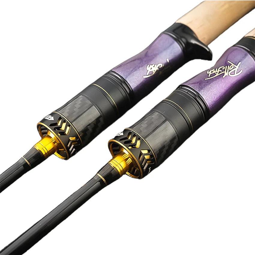 MAKFISH Spinning Rod 6ft 6.6ft 2-8lb Fast Casting Fishing Carbon Rod Trout Cork - Image 4 of 4