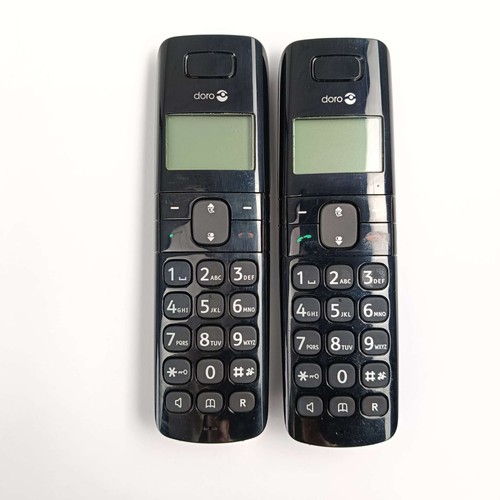 Telefon DORO DECT COMFORT 1010 DUO Czarny - Zdjęcie 2 z 7
