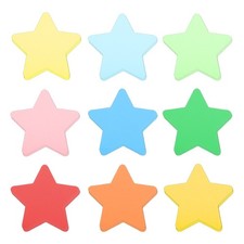 36 Pcs Colorful Stars Paper Cutouts, Bulletin Board Cutouts Decor
