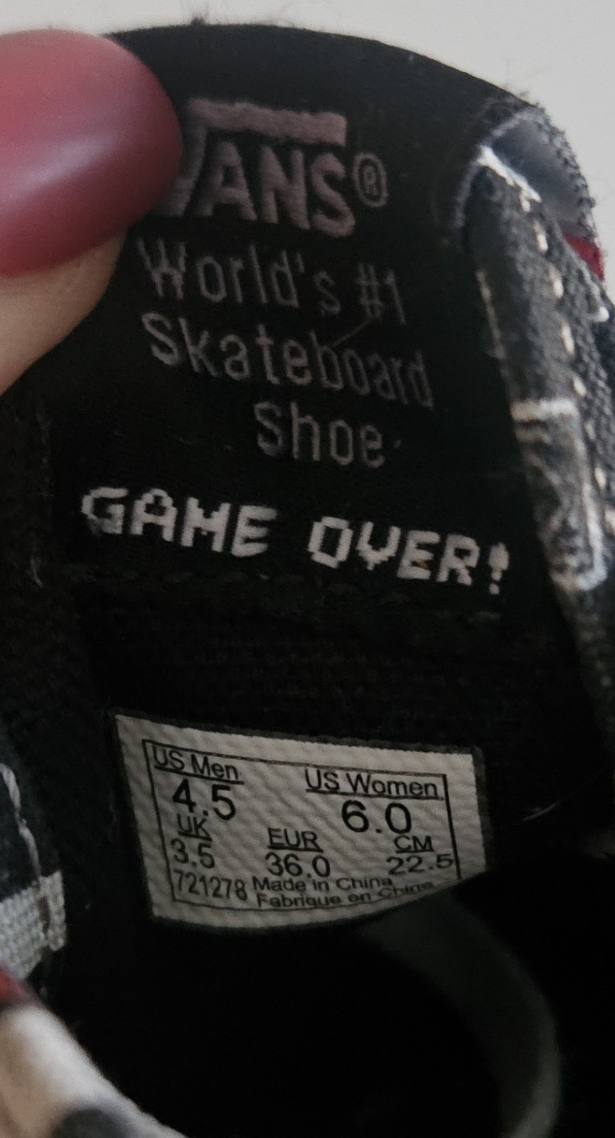 Vans x Nintendo Authentic NES Controller Game Ove… - image 7