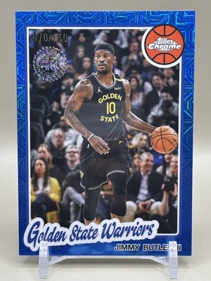2025-26 Topps Jimmy Butler Blue Mojo Refractor /150 - Golden State Warriors