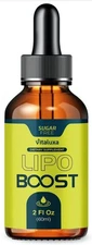 Lipo Boost Weight Loss Drops - LipoBoost Liquid Advanced Formula 2Fl Oz / 60ml