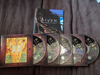 Riven: The Sequel to Myst (1997) Disc Set - No box - Near mint