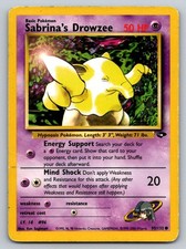 Sabrina's Drowzee 95/132 HP Gym Challenge Pokemon Unlimited