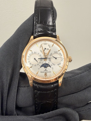 Jaeger-LeCoultre Master Control Perpetual Calendar 18k Rose Gold 140.2.80 | 7374