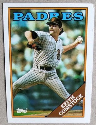 Ketih Comstock [RC] - 1988 Topps #778 - Baseball - EX