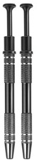 3 Pack 4 Claw Pick Up Tool Jeweler Parts Holder Tweezers Black