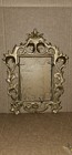 Vintage-style vanity mirror features a gold-finished cast iron frame — photo 4
