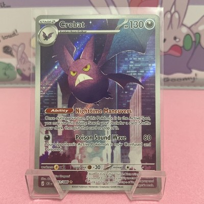 Pokémon TCG: Crobat (Illustration Rare) - 93/86 - ME: Chaos Rising