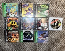 PlayStation 1 -Game Lot 10 games - All Tested Star Wars, Casper, Spyro 2 & more