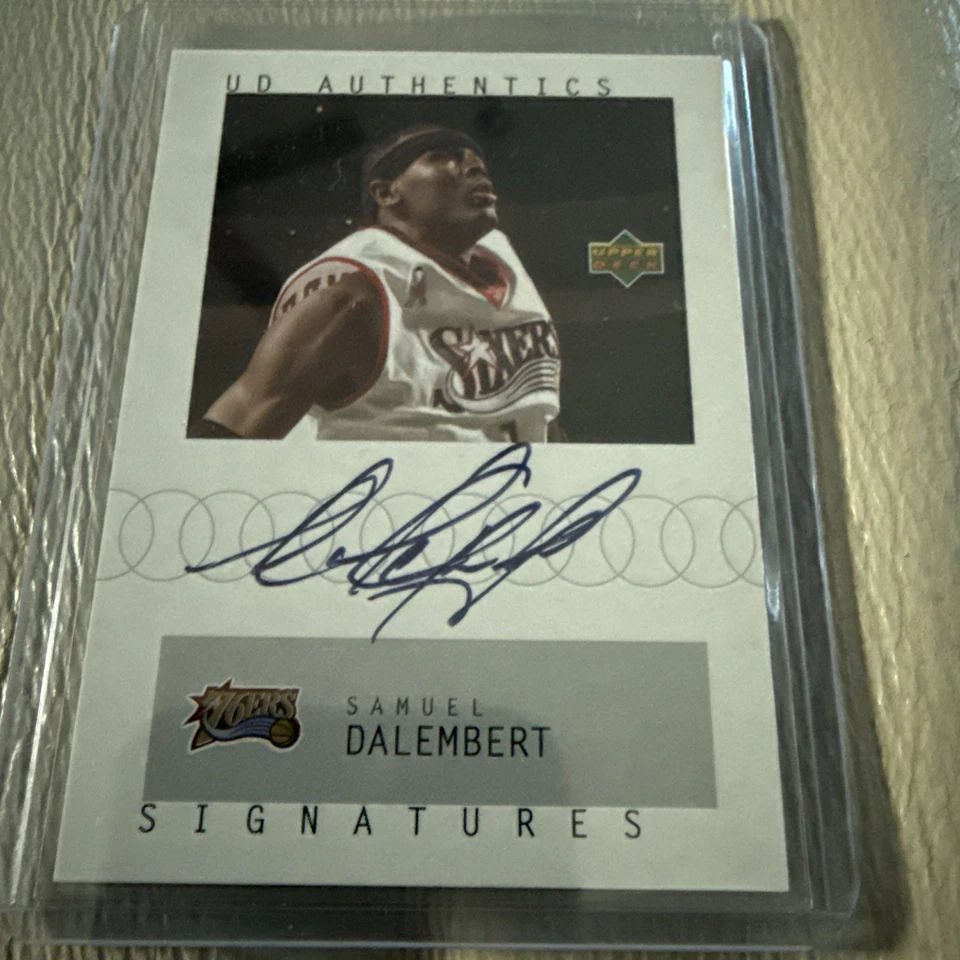 2002-03 UD 正品签名 #SD Samuel Dalembt 签名六人 — 第 4/4 张图片