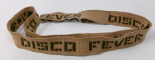 Vintage Disco Fever Unisex Fabric Belt