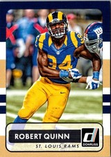 2015 Donruss Robert Quinn #152 St. Louis Rams Football Card