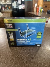New Sealed Linksys Wireless G Router WRT54G 2.4GHz 802.11g Wi Fi Certified