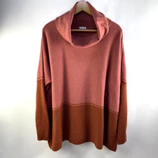 Smartwool Sweater Women's L Cowl Neck Long Sleeves Wool Blend Boxy