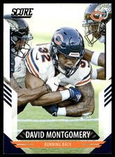 2021 Score David Montgomery Chicago Bears #123