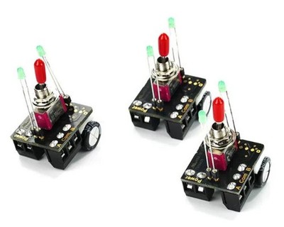 Train Tech TTPMS3-3 Punkt Motorschalter für 3 Draht Weichenmotoren x3