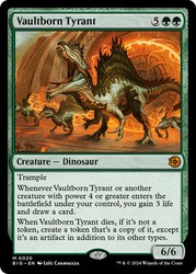 Vaultborn Tyrant 20/109 Outlaws of Thunder Junction: The Big Score Mythic