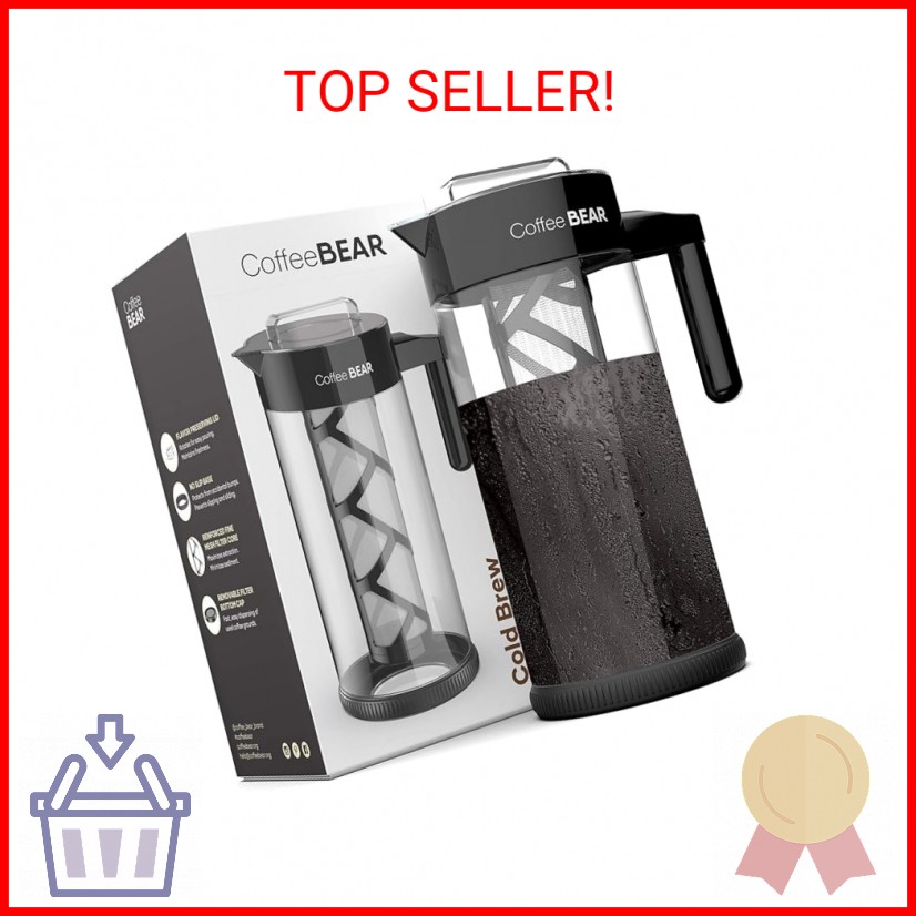 And Iced Tea Brewer, Large 1.3l (44oz) Boro