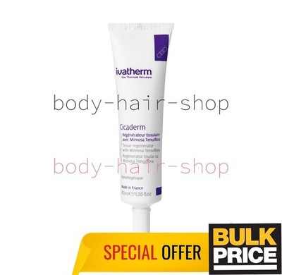 Ivatherm Cicaderm Tissue Regenerator Cream Mimosa Tenuiflora Sensitive Skin 40ml