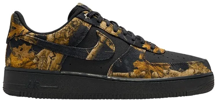 Realtree x Nike Air Force 1 Low Black Camo