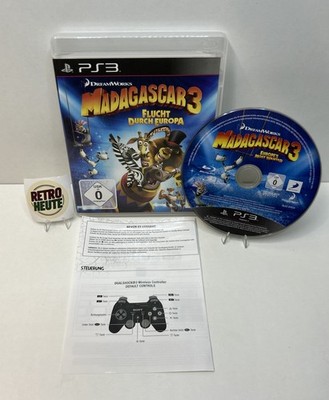 Madagascar 3 - Flucht durch Europa (Sony PlayStation 3) PS3 Ovp Cib