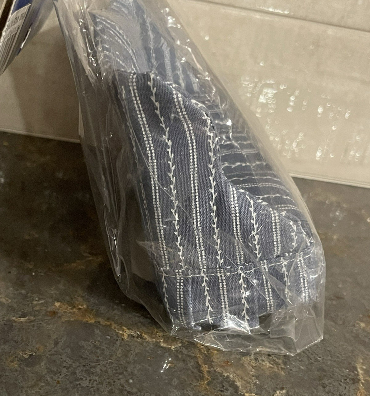 Vintage Blue Sofa 1/12 Scale Dollhouse Miniatures Mini Furniture Accessories NEW