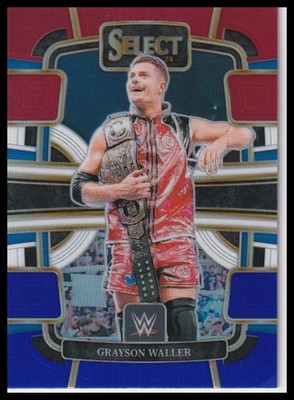 2024 Panini Select WWE Grayson Waller Red White Blue Concourse #44