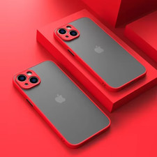 Custodia per Telefono Opaca per Iphone 14 13 12 15 Pro Max Mini Custodia Antiurt