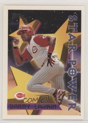 1996 Topps Star Power Barry Larkin #6 HOF 14s2