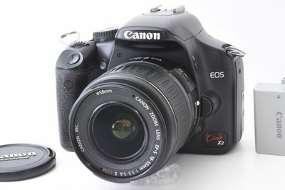 Canon CANON EOS Kiss X2 Body + EF-S 18-55mm F3.5-5.6 II USM Shutter count only