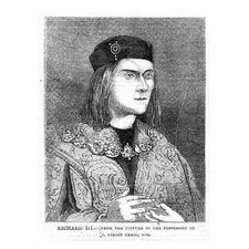 ROYALTY Richard III - Antique Print 1857