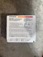 5 X AVANOS MIC-KEY EXTENSION SET 30CM 12  0141-12 NEW