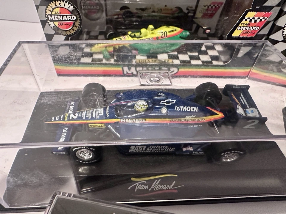 Lote de 11 coches Onyx Vitese años 90 Team Menard Indy escala 1/43 LEER DESCRIPCIÓN Foto 4 de 4