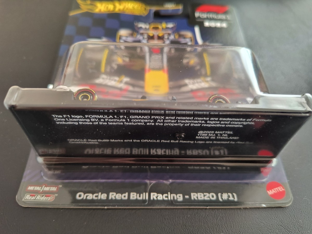 ホットウィール F1 Red Bull RB20 (#1) Hot Wheels F1 Series: Oracle Red Bull Racing RB20 Car #1