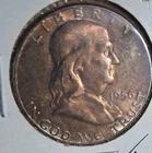 1956 Benjamin Franklin Silver Half Dollar 50(c) Uncirculated
