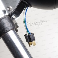 KiWAV Fahrscheinwerfer Sockel Stecker H4 / HB2 / 9003 / NOK915 FüR 12V System ε