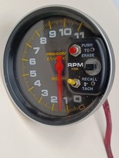 Autometer Pro-comp Ii Memory Tachometer Recall Up To 11000 Rpm Autometer Pro-comp Ii Memory Tachometer Recall Up To 11000 Rpm