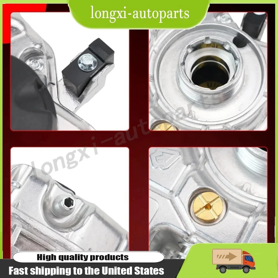 For BMW 530e 530i 540i 740i 740e Aluminum Coolant Reservoir Expansion Tank US - Image 4 of 4
