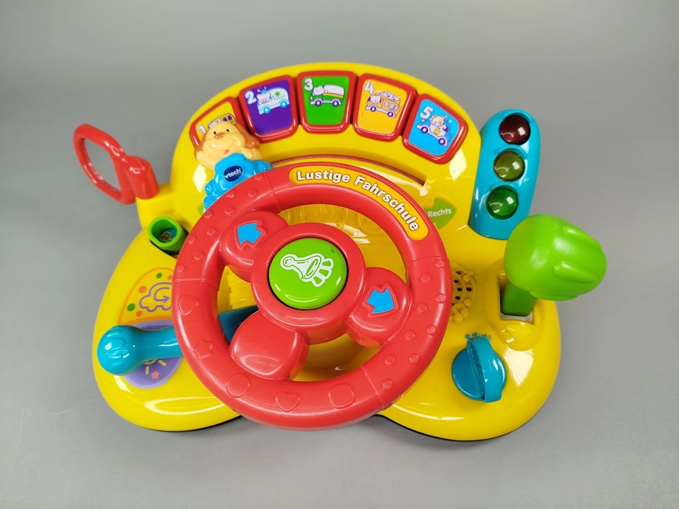 VTech Lernlenkrad 🚗📡, gebraucht, ab 3 4 5 Jahre | ✅ geprüft