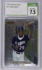 1997 Bowman's Best #117 Adrian Beltre CSG 7.5