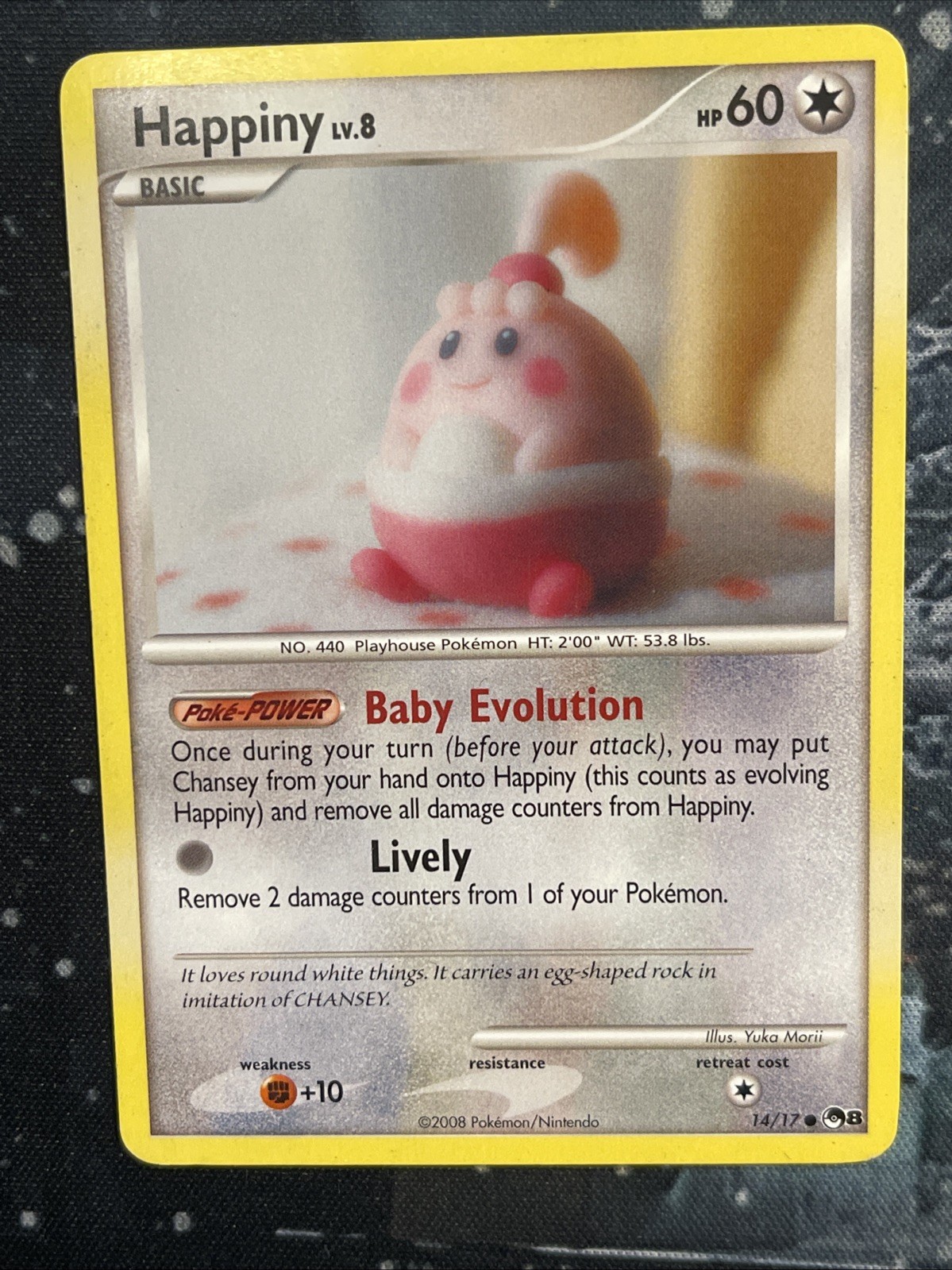 Pokemon TCG Happiny LV.8 14/17 HP60