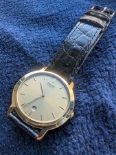 Seiko Quartz Watch Unisex 36mm Water Resistant Used Battery Included