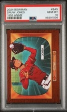 2024 BOWMAN 1955 BOWMAN ANIME #BA5 DRUW JONES PSA 10