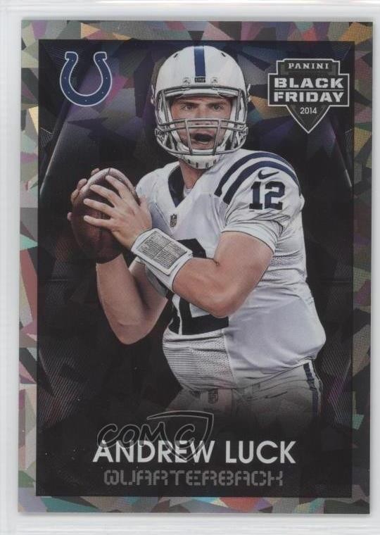 2014 Panini Black Friday Cracked Ice 8/25 Andrew Luck #7 1h1