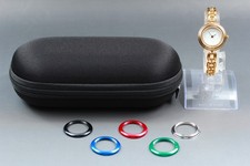 Vintage Gucci Change Bezel 11/12.2 6 Colors Women's Quartz Watch 26mm 7J 1489764