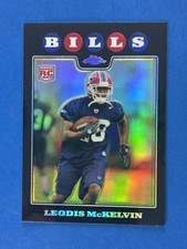 2008 Topps Chrome Refractors #TC262 Leodis McKelvin Buffalo Bills!