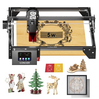 Longer Ray5 5W Laser Engraver 32 Bit Laser gravierer 400x400mm+Wabenplatte DIY