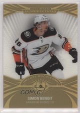 2021 Upper Deck Ultimate Collection Introductions Gold 35/49 Simon Benoit 0je4